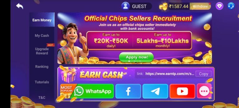 Teen Patti Tournament Gameplay